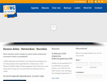 Tablet Screenshot of cjbwg.nl